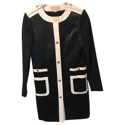 Pre-owned Michael Kors Coat In Black