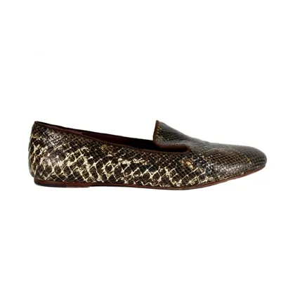 Pre-owned Marc By Marc Jacobs Leather Ballet Flats In Brown