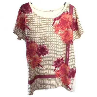 Pre-owned Max Mara Multicolour Cotton Top