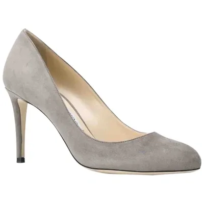 Pre-owned Jimmy Choo Heels In Grey