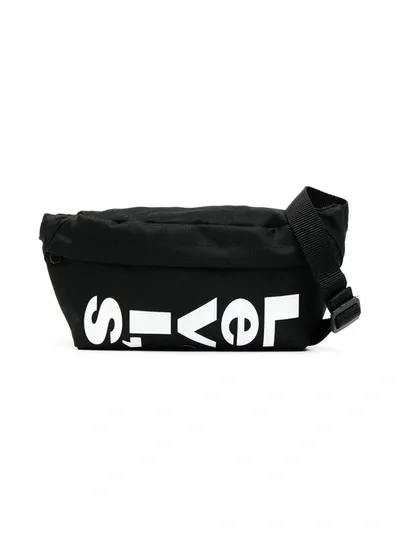 Levi's Kids' Printed Logo Belt Bag In Black