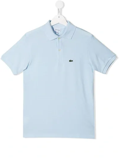 Lacoste Boys' Classic Pique Polo Shirt - Little Kid, Big Kid In Light Blue