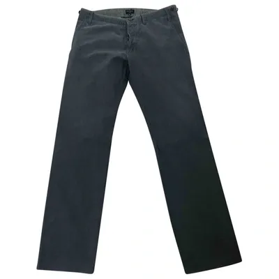 Pre-owned Paul Smith Straight Jeans In Grey