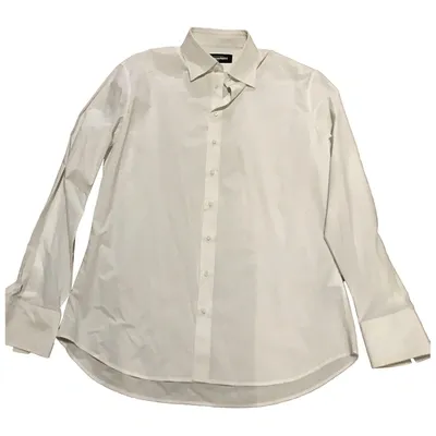 Pre-owned Dsquared2 Shirt In White