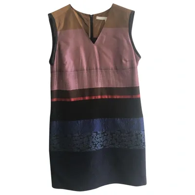 Pre-owned Victoria Beckham Mid-length Dress In Multicolour