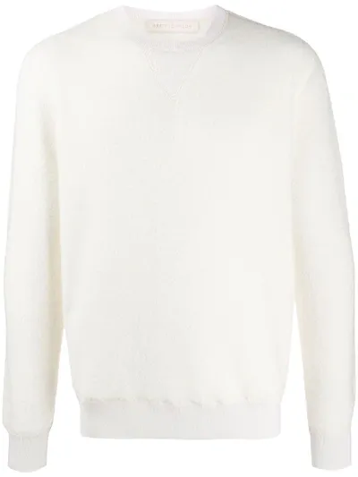 Brett Johnson Crew Neck Sweatshirt In Neutrals