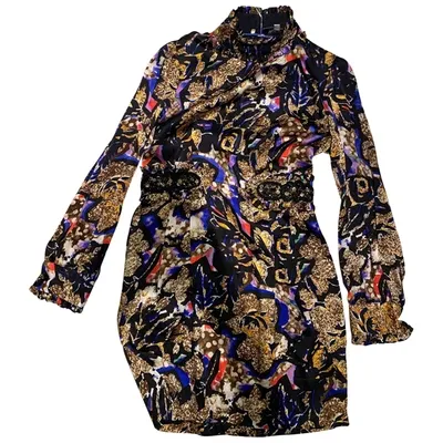 Pre-owned Valentino Silk Mini Dress In Other