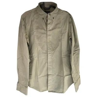 Pre-owned Dsquared2 Shirt In Green