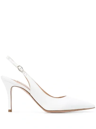 Roberto Festa White New Mentha Pumps In Bianco