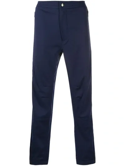 Givenchy Straight-leg Track Pants In Blue