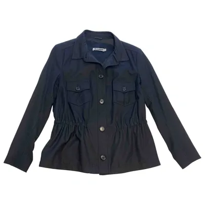 Pre-owned Jil Sander Wool Blazer In Blue