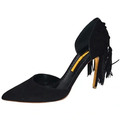 Pre-owned Rupert Sanderson Heels In Black