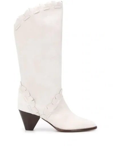 Isabel Marant Leesta 60mm Boots In White