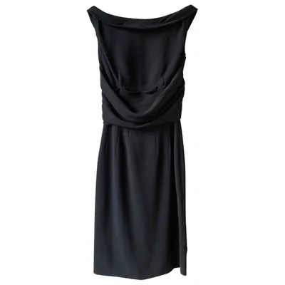 Pre-owned Dsquared2 Mid-length Dress In Black