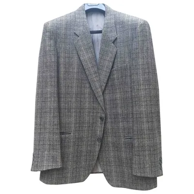 Pre-owned Giorgio Armani Wool Vest In Multicolour