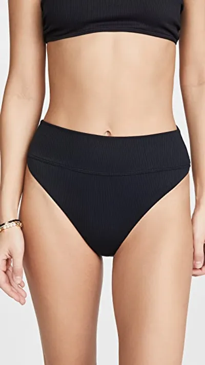 Beach Riot Highway Bikini Bottoms In Navy