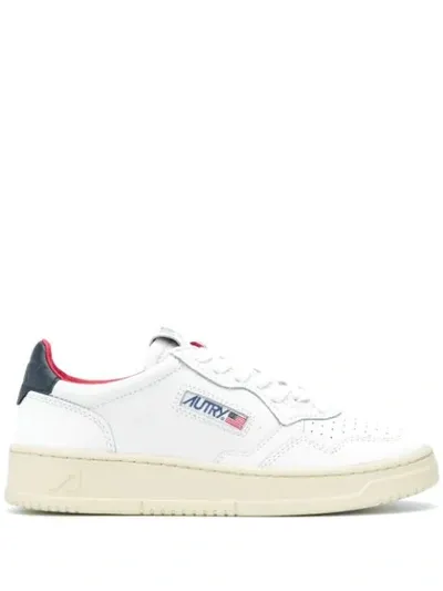 Autry Side Logo Sneakers In White