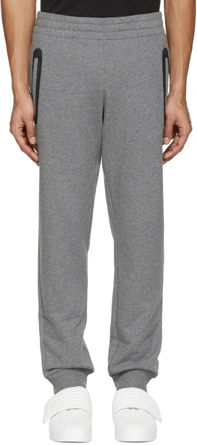 Versace Grey Mesh-trimmed Lounge Pants