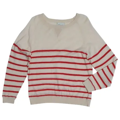 Pre-owned Ganni Wool Jumper In Multicolour