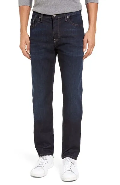 Mavi Marcus Slim Straight Leg Jeans In Rinse Brushed Williamsburg