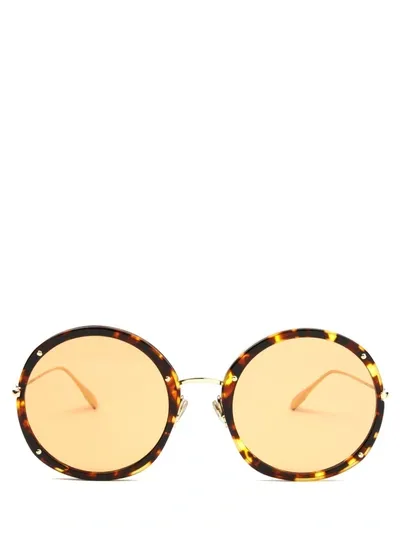 Dior Hypnotic1 Yellow Havana Female Sunglasses