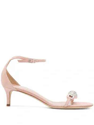 Giuseppe Zanotti Thais Embellished Sandals In Pink