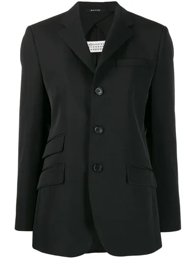 Maison Margiela Flap Pocket Blazer In Black