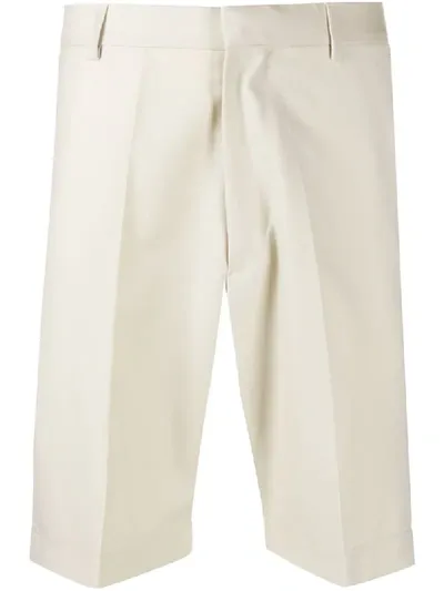 Paura Tailored Bermuda Shorts In Neutrals