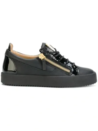 Giuseppe Zanotti Nicki Low-top Sneakers In Black