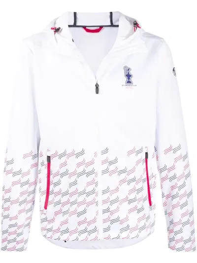 Prada X 36th America's Cup Presented By  Zipped Windbreaker In White