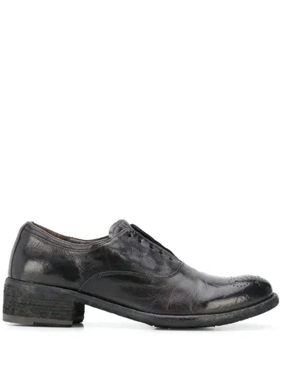 Officine Creative Lison Derby Shoes In Black