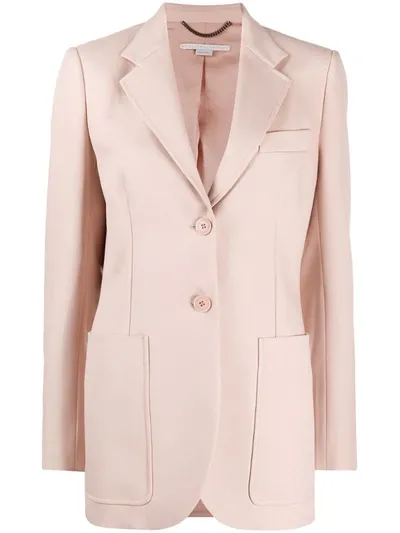 Stella Mccartney Amanda Tailored Blazer In Pink