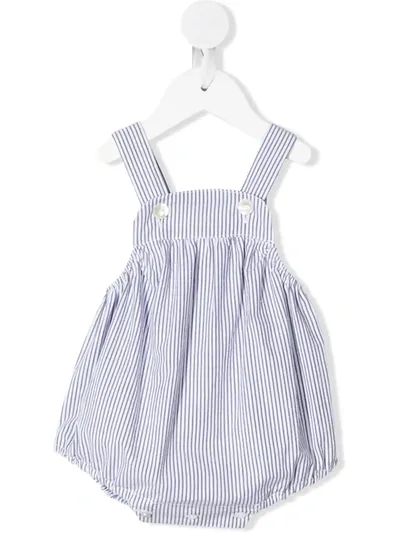 Mariella Ferrari Babies' Striped Cotton Shorty In Blue