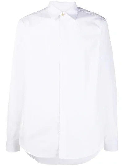 Paul Smith Clean Cotton Shirt In White