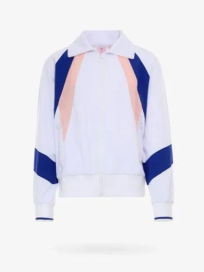 Li-ning Contrast Stripes Sports Jacket In White