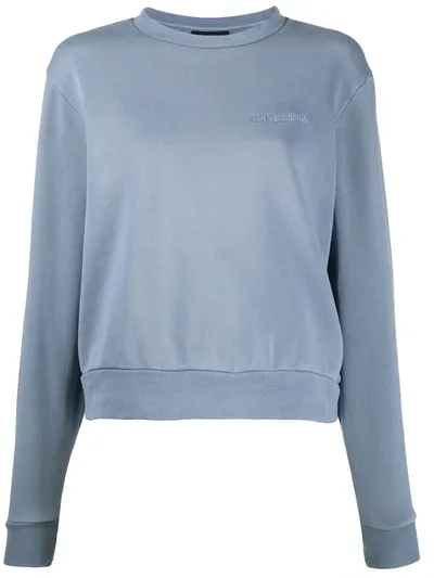 Han Kjobenhavn Jersey Sweatshirt In Blue