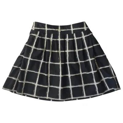 Pre-owned Michael Kors Mini Skirt In Black