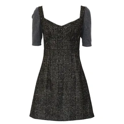 Pre-owned Dolce & Gabbana Wool Dress In Grey