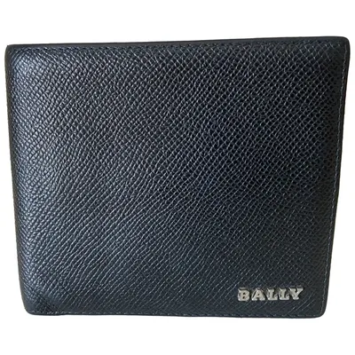 Pre-owned Bally Leather Small Bag In Black