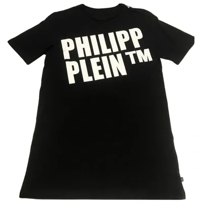 Pre-owned Philipp Plein Black Cotton T-shirt