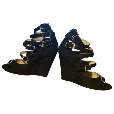 Pre-owned Chloé Sandals In Black