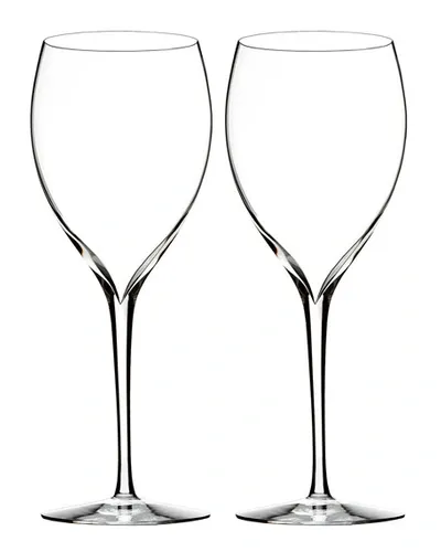 Waterford Crystal Elegance Sauvignon Blanc Wine Glasses, Set Of 2 In Clear