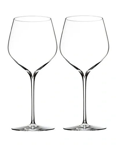 Waterford Crystal Elegance Cabernet Glasses, Set Of 2 In Clear