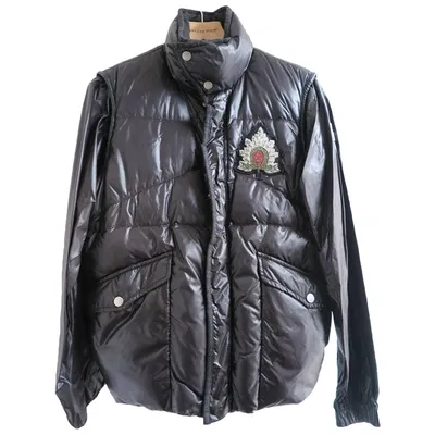 Pre-owned Moncler Puffer In Black