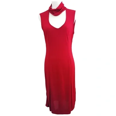 Pre-owned Trussardi Mid-length Dress In Red