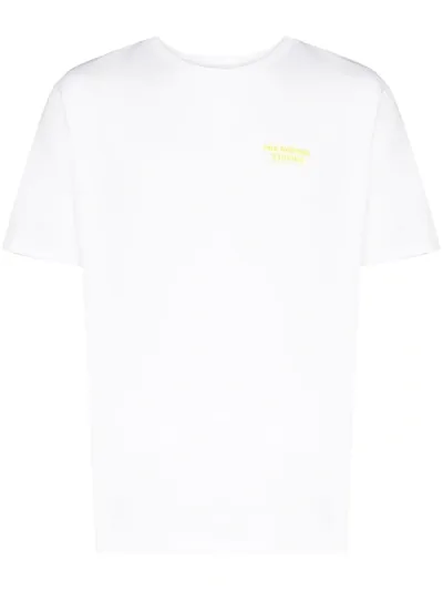 Pas Normal Studios White Watercolour Print Logo T-shirt