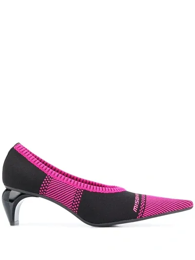 Misbhv Active Knit Pumps In Black