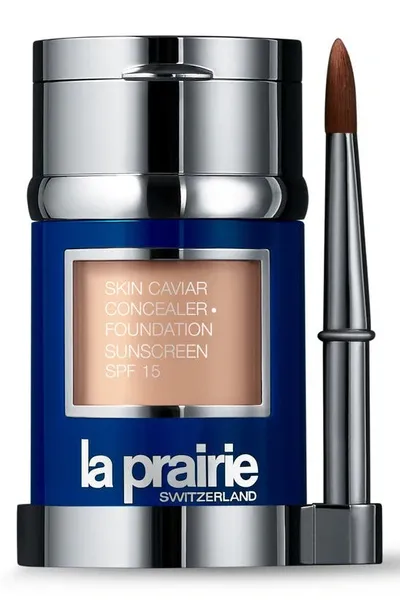 La Prairie Skin Caviar Concealer And Foundation Sunscreen Spf 15, 1.0 Oz./30 ml In N05 Soft Ivory (light With Neutral Undertone)