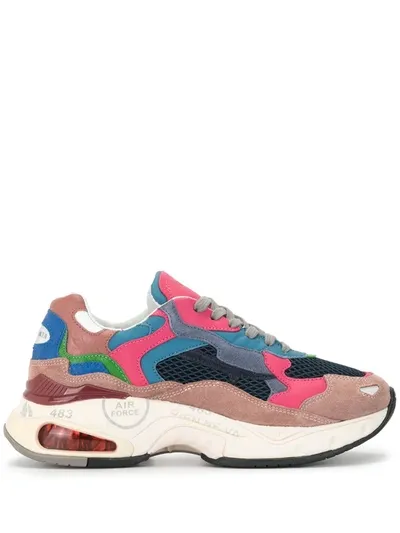 Premiata Low-top Sneakers Sharkyd In Multicolour