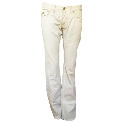 Pre-owned Paul & Joe Beige Cotton Jeans